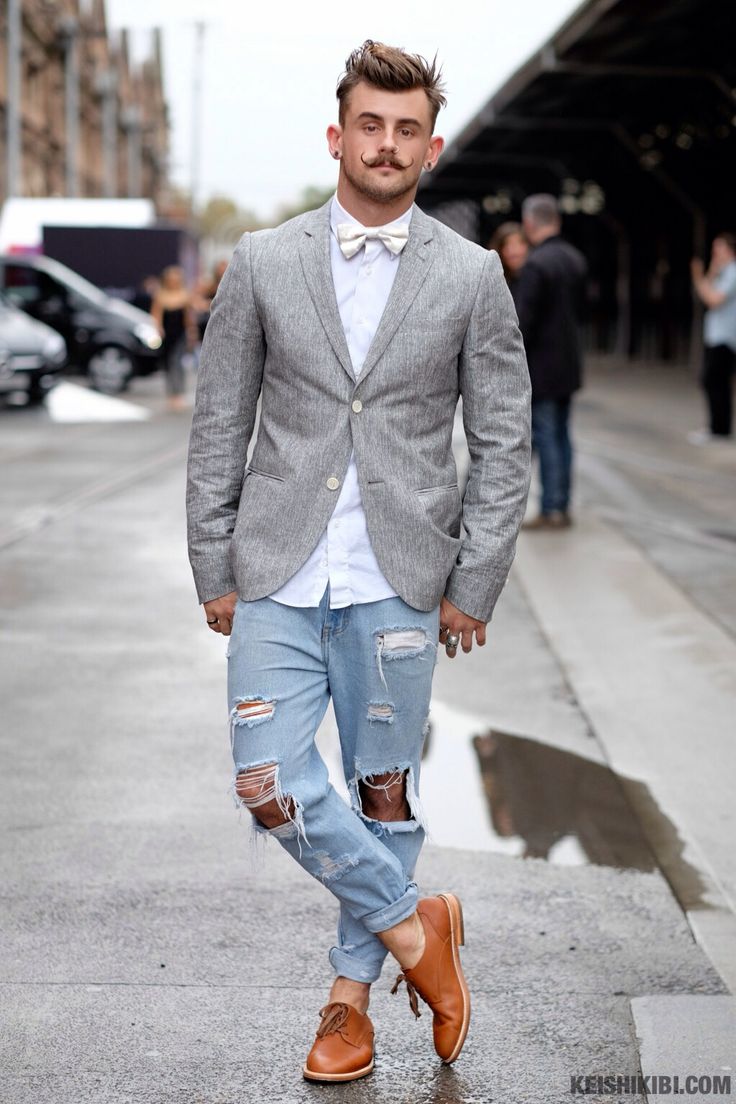 Ripped Jeans, Mens Fashion, Trends, Style Guide